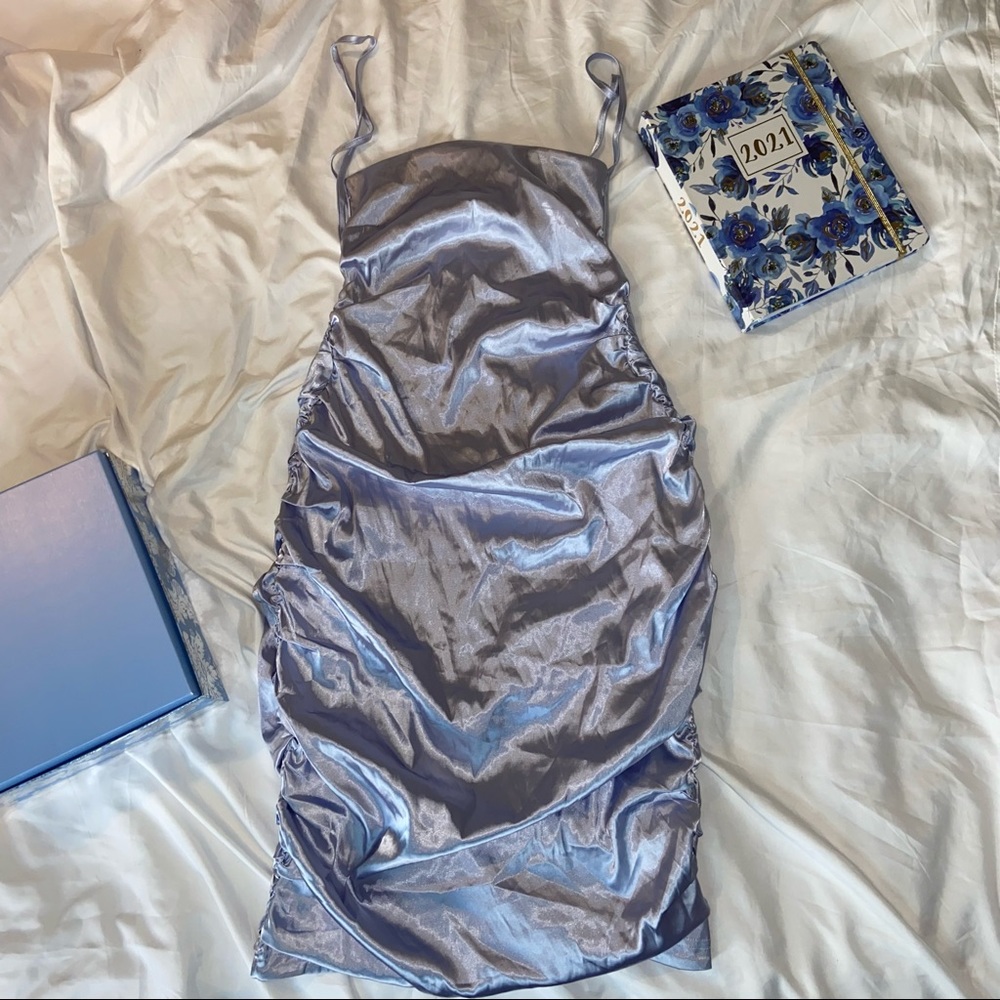 Powder blue Fashion Nova dress